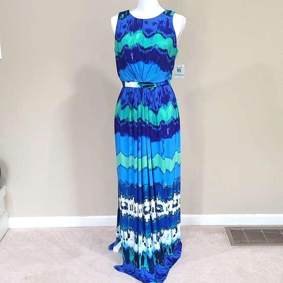 Donna Morgan Tie Dye Dress - Picture 1 of 6